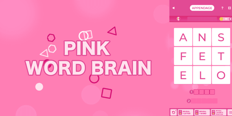 PINK WORD BRAIN